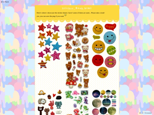 stickers screenshot