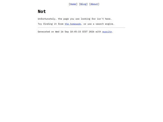 not_found screenshot