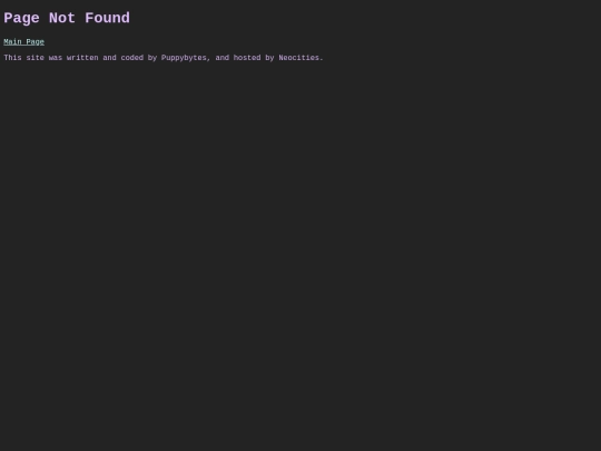 not_found screenshot