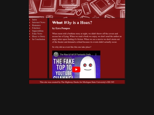 Ezra’s Pages/EzrasArticle screenshot
