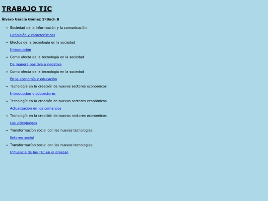 Trabajo Pagina web screenshot