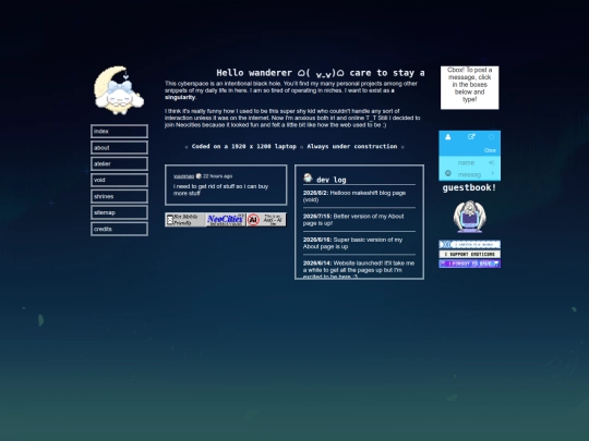index screenshot