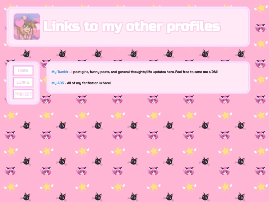 links screenshot