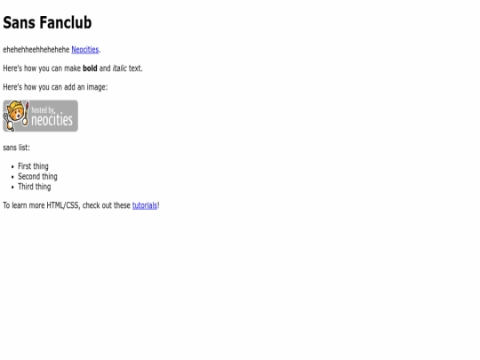 index screenshot