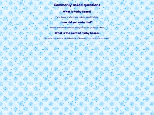 questions screenshot