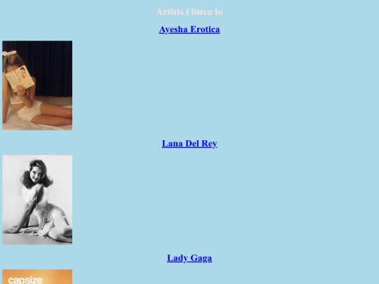 Music screenshot