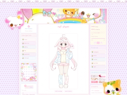refsheet screenshot