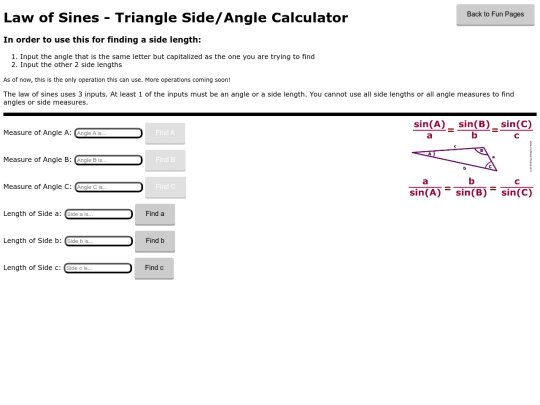 law_of_sines screenshot