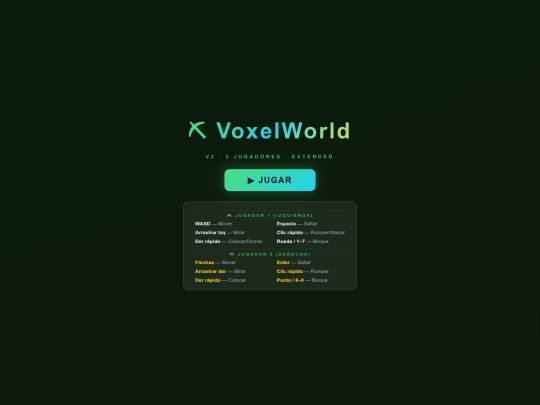 Juegos/VoxelWorld screenshot