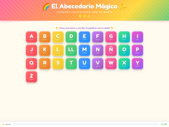 Juegos/abecedario screenshot