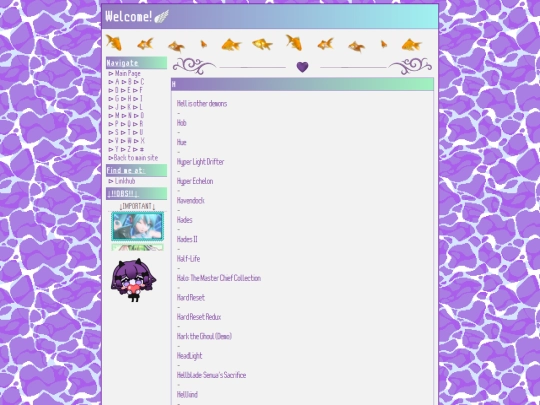 h screenshot