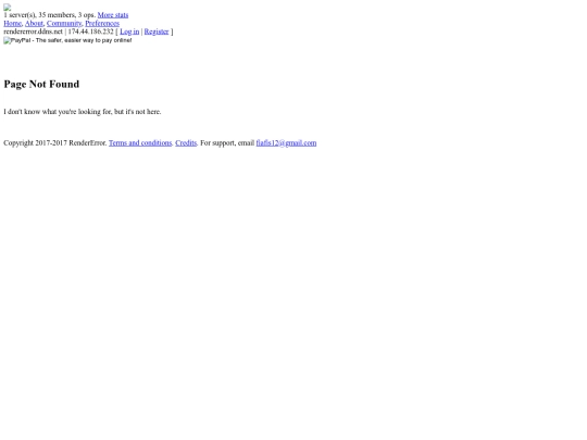 not_found screenshot