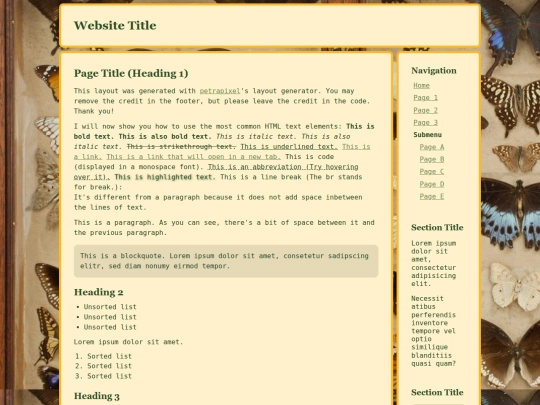 start screenshot