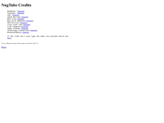 html+/nugtubeCredits screenshot