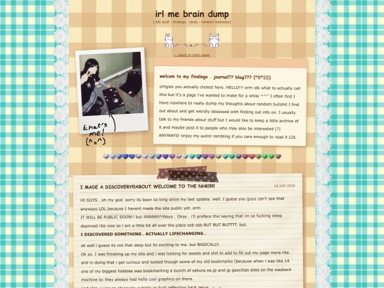 fricking blog screenshot