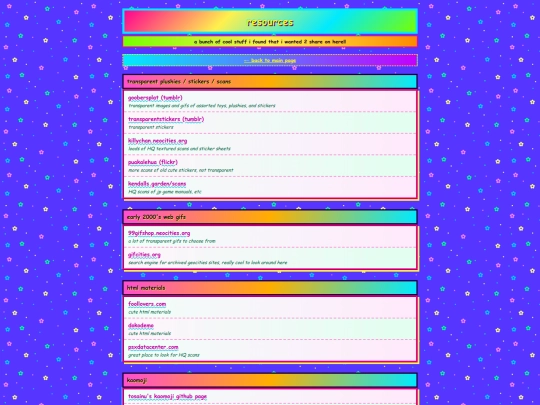 resources screenshot