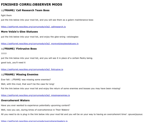 corrumodding screenshot