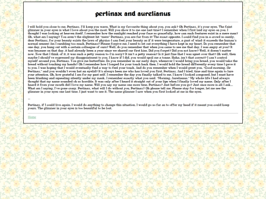 writing/flashort/pertinaxandaurelianus screenshot