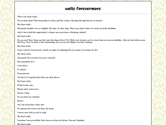 writing/flashort/waltzforevermore screenshot