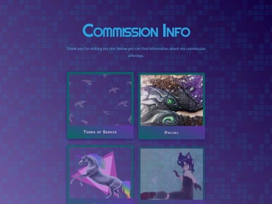 commissions screenshot