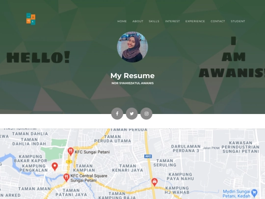 contact screenshot