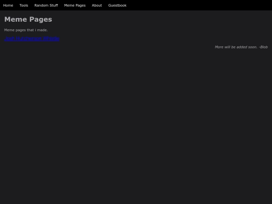 Meme Pages/List screenshot