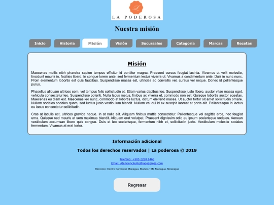 LaPoderosaHTML_M screenshot