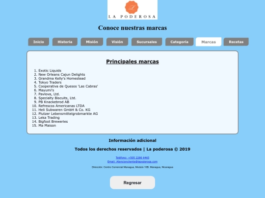 LaPoderosaHTML_Ma screenshot