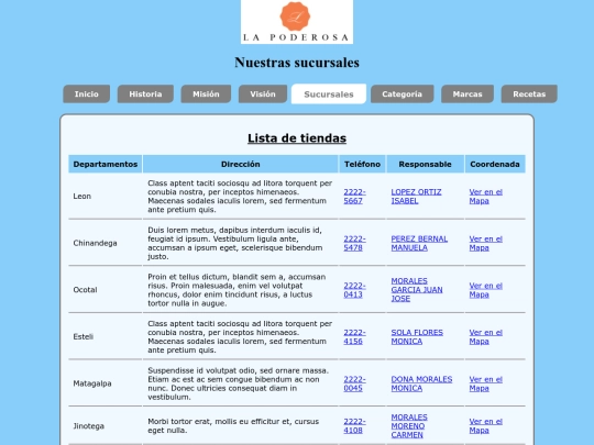 LaPoderosaHTML_S screenshot