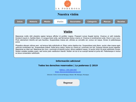 LaPoderosaHTML_V screenshot
