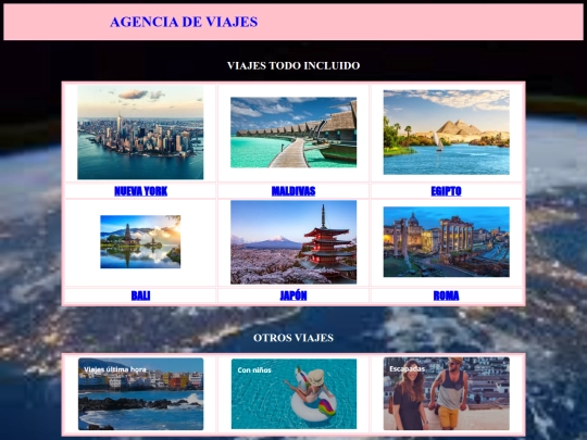 agenciadeviajes screenshot