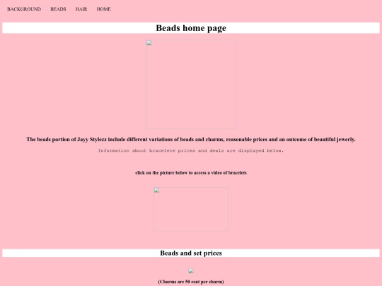 beadsPage screenshot