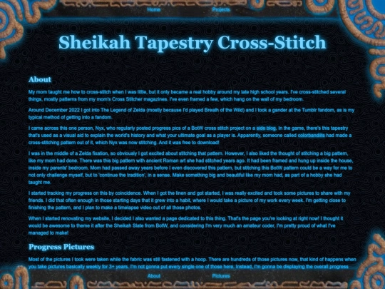 projects/sheikahtapestry screenshot