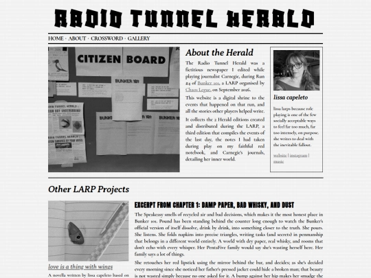 pages/about screenshot