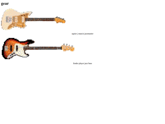 music/gear screenshot