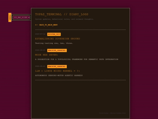 diary screenshot