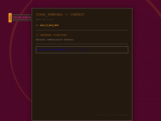 links screenshot
