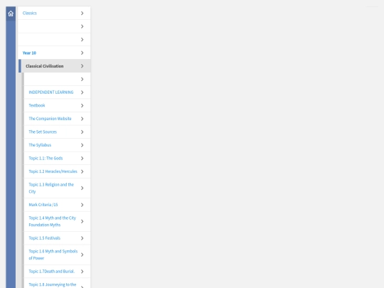 GCSE Classical Civilizations/Classical Civilisation — Elizabeth College screenshot