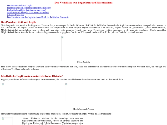 hegel/loghist screenshot