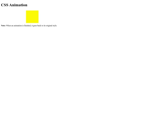 animation-test screenshot