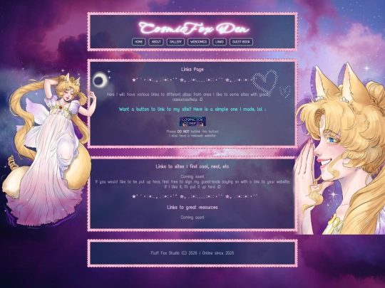 links screenshot