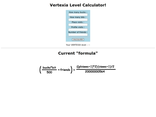 vertexialevel screenshot