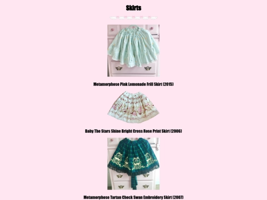 Skirts screenshot