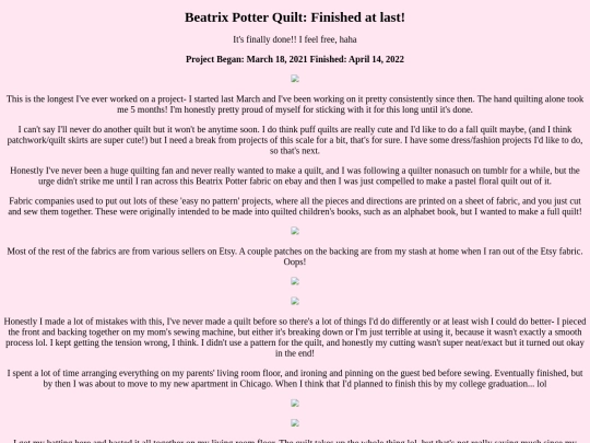 blog entries/beatrixpotterquilt screenshot