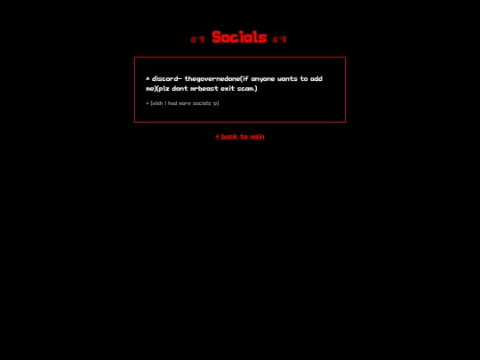 GovernedOnesWeb/socials screenshot