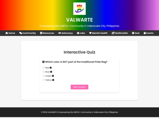 quiz screenshot