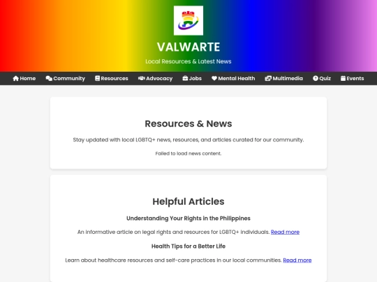 resources screenshot