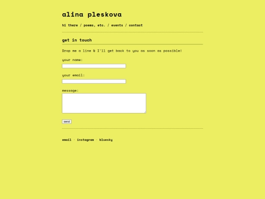 contact screenshot