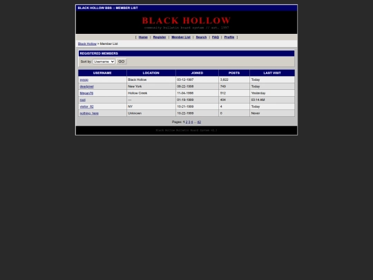 Bullet/Bmembers screenshot