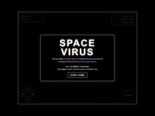 GAMES/spacevirus screenshot